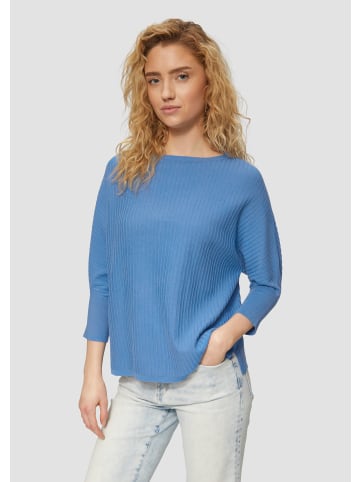 s.Oliver Strickpullover 3/4 Arm in Blau