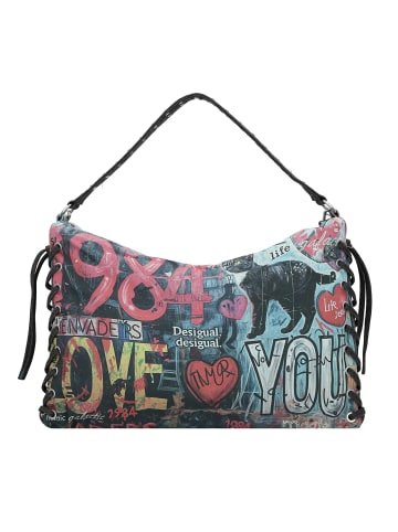 Desigual Pizzicato Leiria Schultertasche 44 cm in tutti fruti