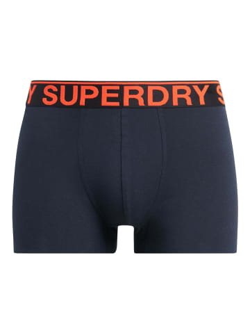 Superdry Boxershort 3er Pack in Dunkelblau