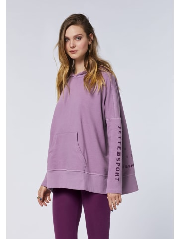 Jette Sport Kapuzensweatshirt in Lila