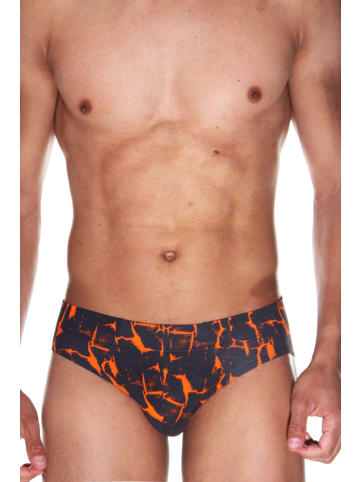 Oboy Slip U127 in schwarz/orange