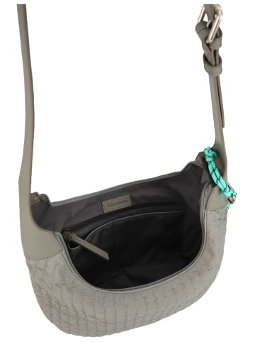 FREDsBRUDER Handtasche Just Flow Round Hobo in Light Grey