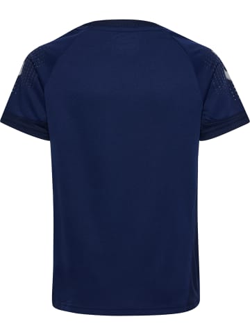 Hummel Hummel T-Shirt Hmllead Multisport Kinder Leichte Design Schnelltrocknend in MARINE