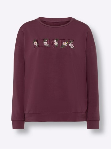 Heine Sweatshirt in burgund