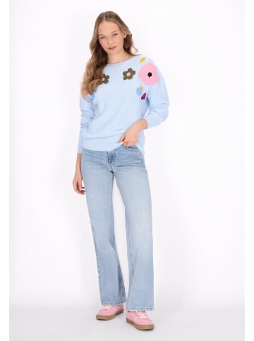 myMo Women Sweater in Light Blue
