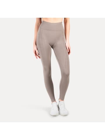 SMILODOX Leggings Layne in Taupe