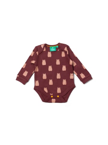 Little Green Radicals Bio-Baby-Bodysuit-Set 2er-Pack in Braun