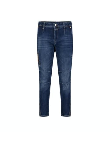 MAC Jeans in dark blue net wash