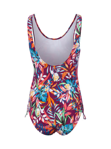 Venice Beach Badeanzug in aubergine orange - 0001