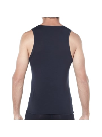 icebreaker Tank Top Anatomica in Schwarz