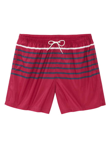 John Devin Badeshorts in rot-marine