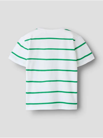 name it Kurzarm Rundhals T-Shirt Nmmfritz in bright white