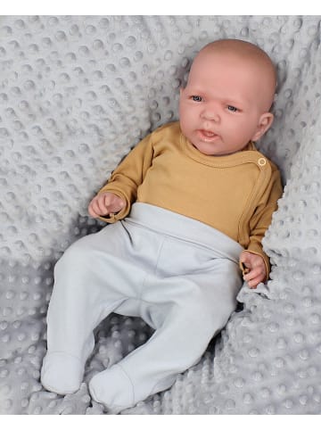 TupTam Baby Langarm Wickelbody 5er Pack in grün/blau