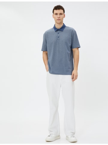 KOTON T-shirt in Indigo