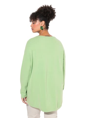 MIAMODA Pullover in pastellgrün