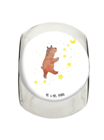 Mr. & Mrs. Panda Lebensmittelbehälter Bär Träume ohne Spruch in Weiß