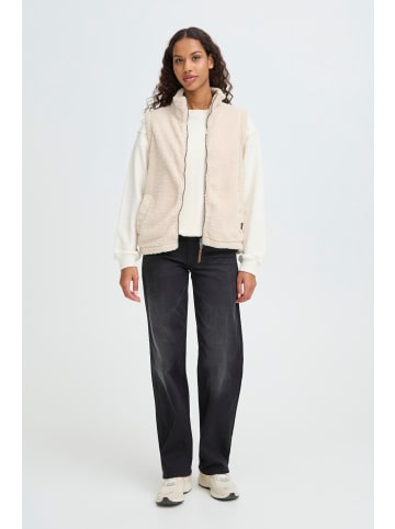 Oxmo Fleeceweste OXBerina in Natur