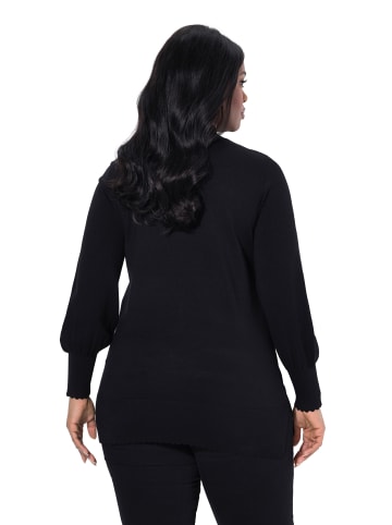 Ulla Popken Pullover in schwarz