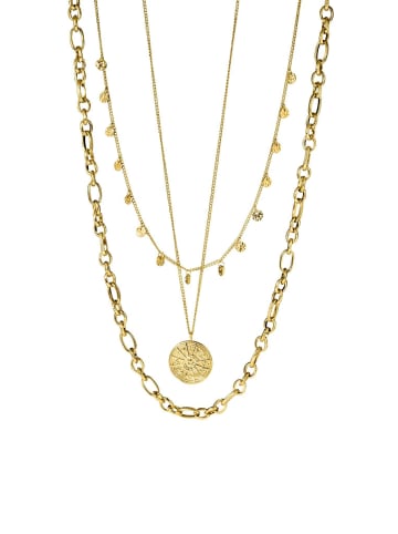 PURELEI Halsketten-Set Hanalei 35-40, 40-45 & 50-55 in Gold