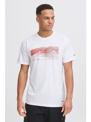 North Bend T-Shirt NBCarsten M in Weiß