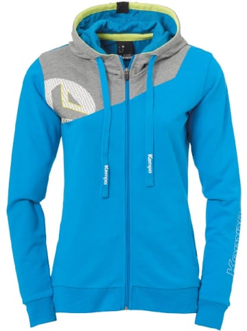 Kempa Trainingsjacke "Core 2.0 Kapuzenjacke Women" in Blau