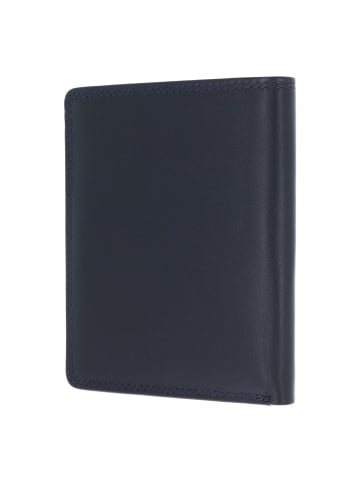 Golden Head Polo Geldbörse RFID Leder 10,5 cm marineblau
