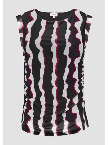 s.Oliver T-Shirt in 99B5_schwarz