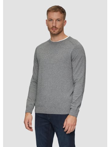 s.Oliver Strickpullover langarm in Grau