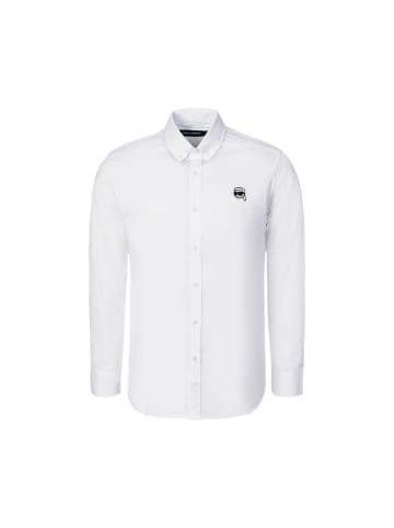 Karl Lagerfeld Langarmhemd 605912 in weiss
