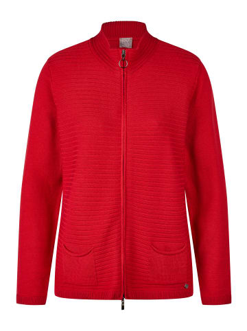 Rabe Strickjacke in Rot