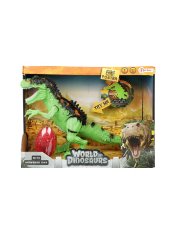 Toi-Toys WORLD OF DINOSAURS Dinosaurier mit Ei in grün