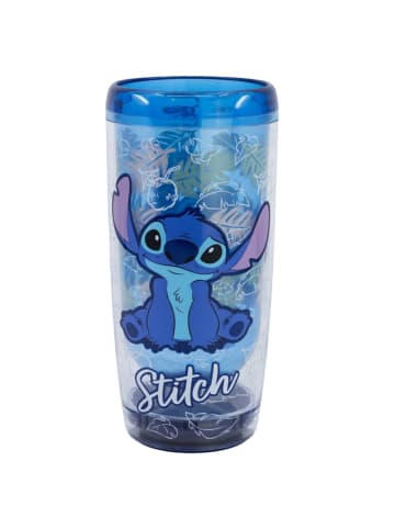 Lilo & Stitch Becher mit Smartgrip 705ml Doppelwandiger Thermo-Tumbler