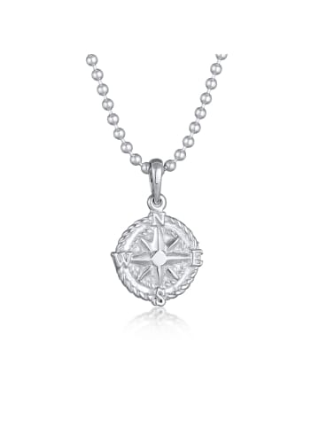 KUZZOI Halskette für Damen in silber