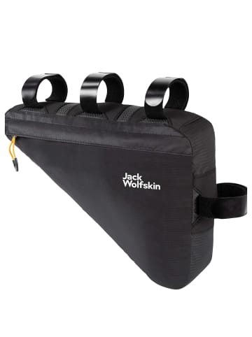 Jack Wolfskin Morobbia Triangle Bag - Rahmentasche (Bikepacking) 27 cm (flash black) in flash black