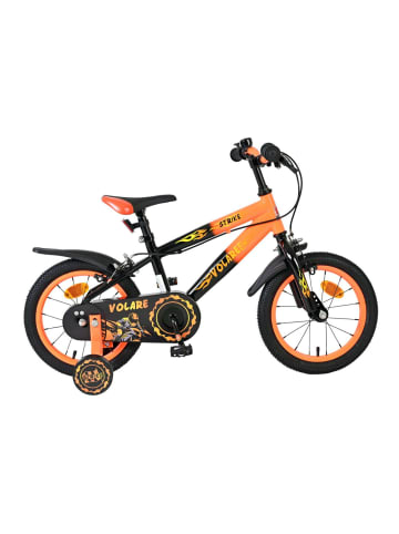 Volare Kinderfahrrad STRIKE 14 Zoll, ohne Rücktrittbremse in orange