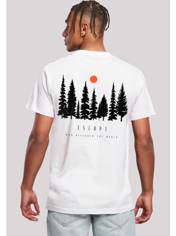 F4NT4STIC T-Shirt Escape Discover the World Forest in weiß