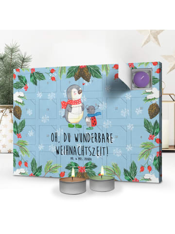 Mr. & Mrs. Panda Duftkerzen Adventskalender Smörle Winterzeit mi... in Eisblau