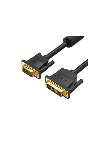Vention DVI (24+5) auf VGA-Kabel Adapterkabel 3 Meter in Schwarz