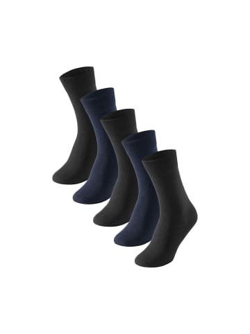 Schiesser Socken Bluebird in Dunkelblau / Schwarz