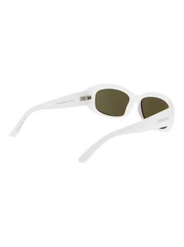 Serengeti Frauen Sonnenbrille Rechtwinklig Weiß