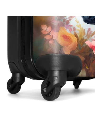 MuchoWow Suitcase, Koffer, Reisekoffer Weißes Pferd