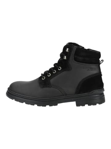 Camel Active Stiefelette in Schwarz/Schwarz