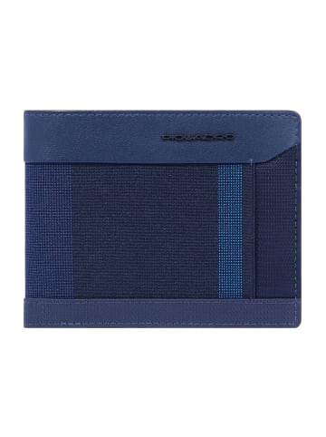Piquadro Steve Geldbörse RFID Schutz 11 cm in blue