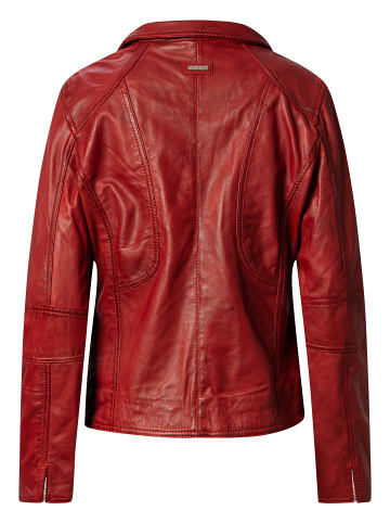 CBL Damen Lederjacke in rot