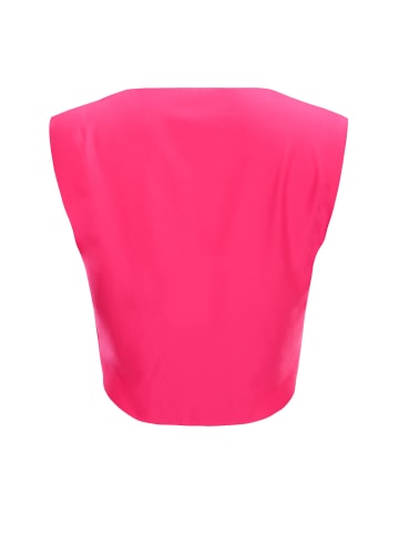 Winshape Functional Light Cropped Top AET115 in neon pink