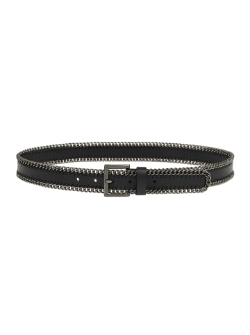 collezione alessandro Ledergürtel " Ozzy " in schwarz