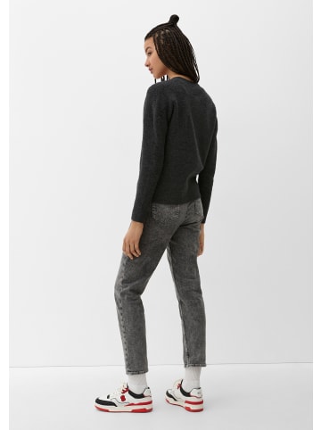 QS Strickjacke in 99W0_schwarz