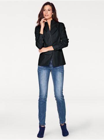Heine Hemdbluse in schwarz