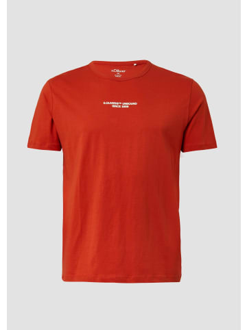 s.Oliver T-Shirt in 35D2_mohnrot