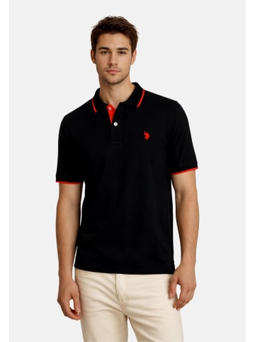 U.S. Polo Assn. Poloshirt  in Black